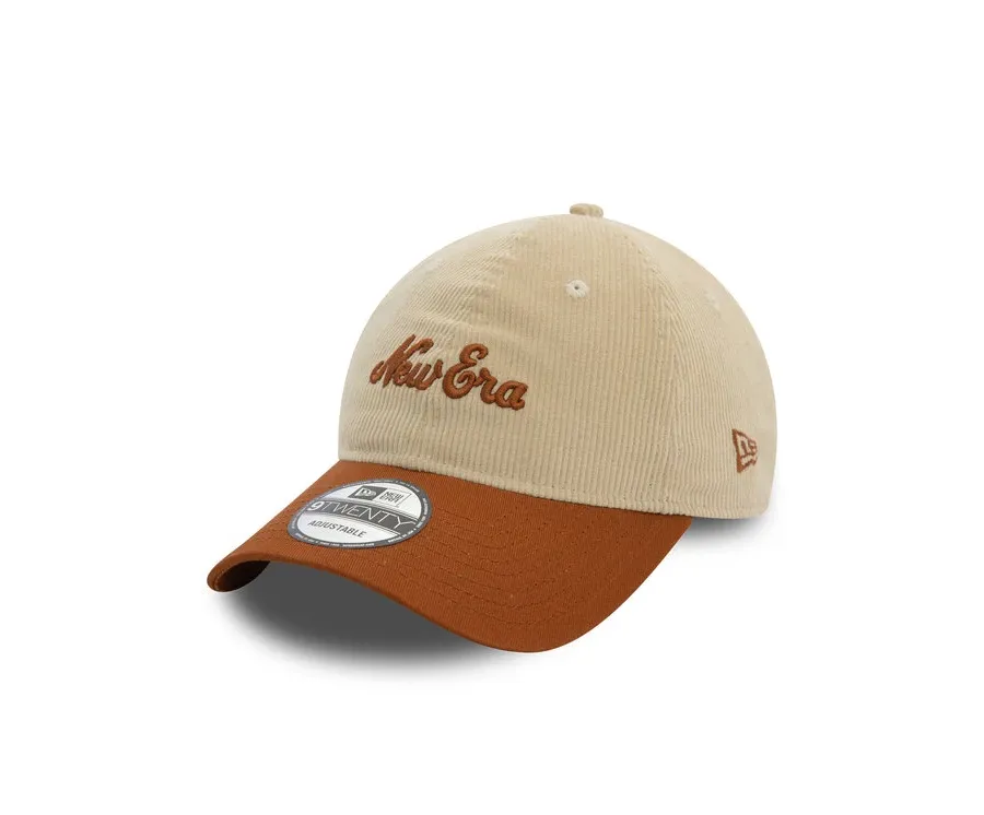 obrazek 1 New Era Czapka z daszkiem Script Cord 9TWENTY 60580827 Beżowy
