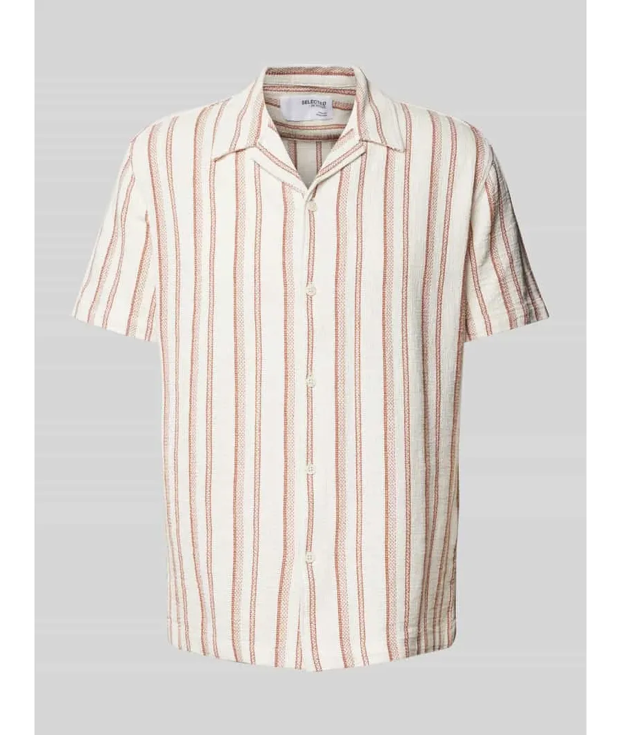 obrazek 1 Koszula casualowa o kroju regular fit z kołnierzem z połami