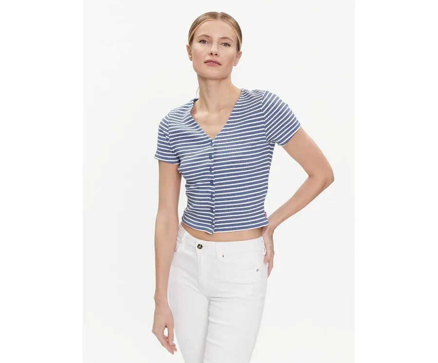 obrazek 1 Levi's® Bluzka Monica A7182-0005 Niebieski Slim Fit