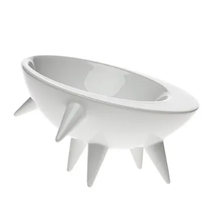 Picture Avant-garde ceramic bowl with spikes - Byfly