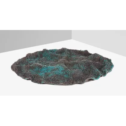 Picture Carpet made of real metal - METAL RUG: COPPER