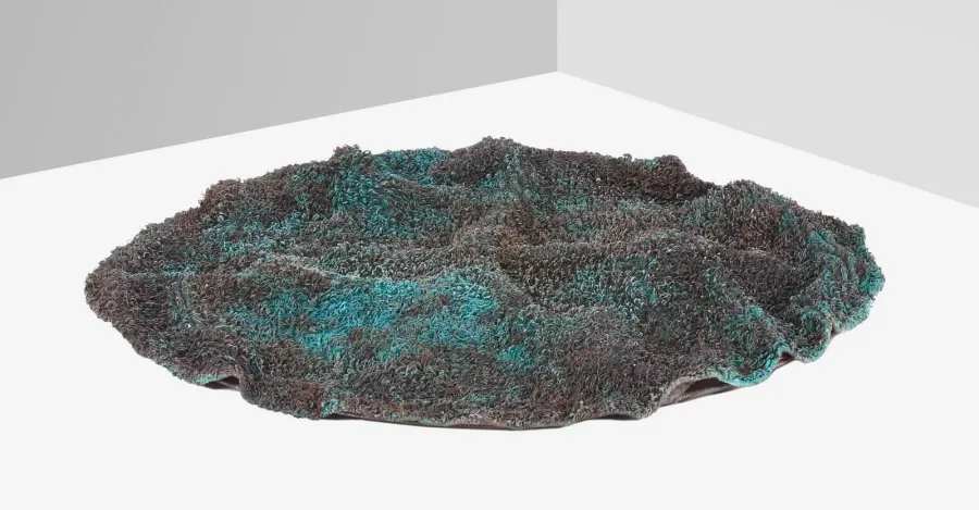 obrazek 1 Dywan z prawdziwego metalu - METAL RUG: COPPER