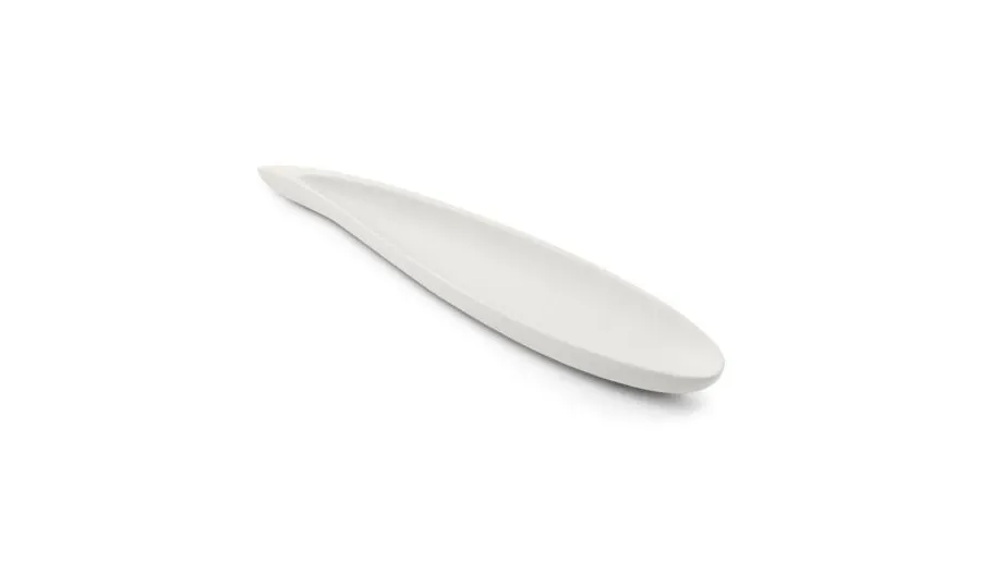 obrazek 2 Długa taca ceramiczna do serwowania przekąsek