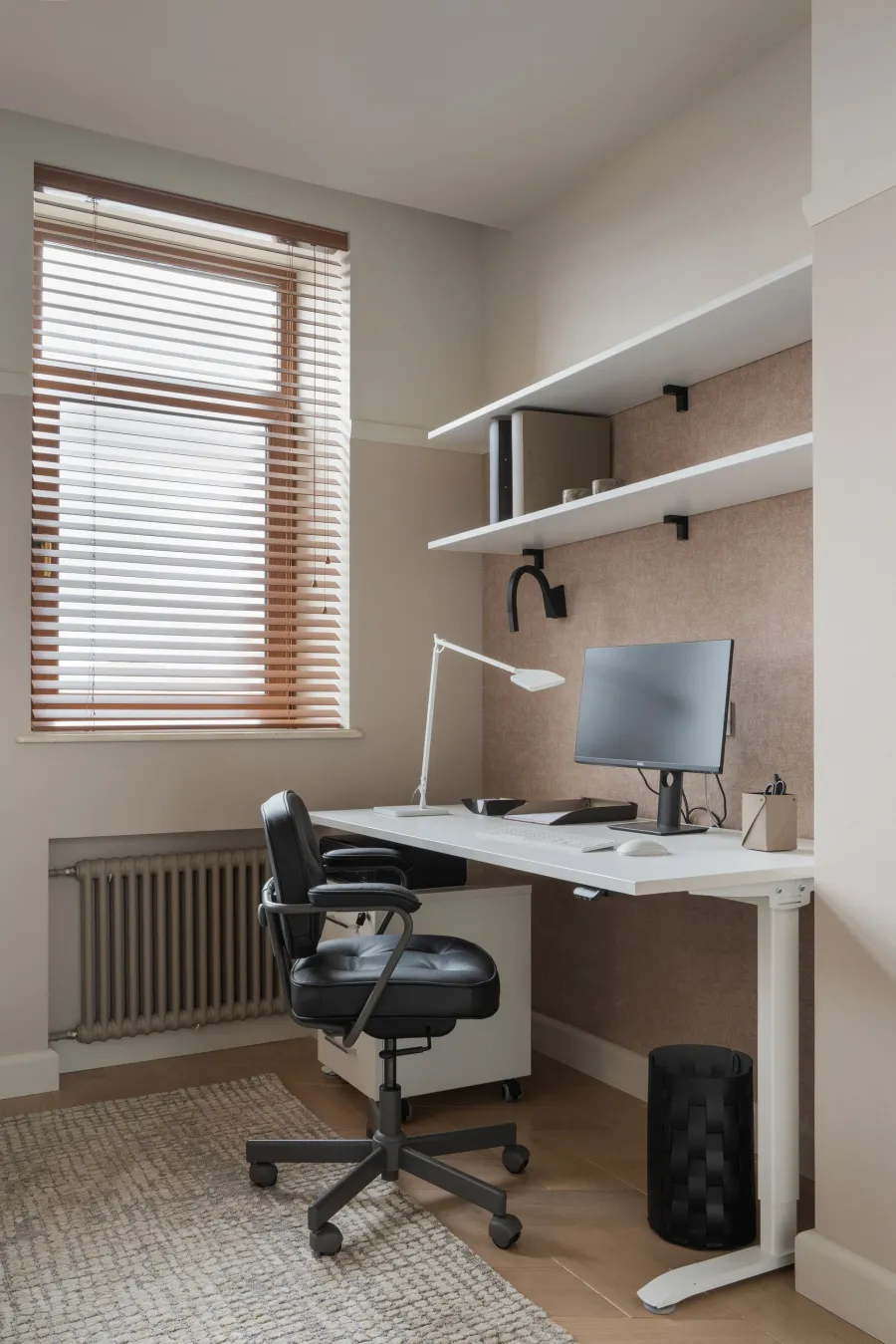 obrazek 3 Ekskluzywny skórzany koszyk Bottega Ø22хH35 cm