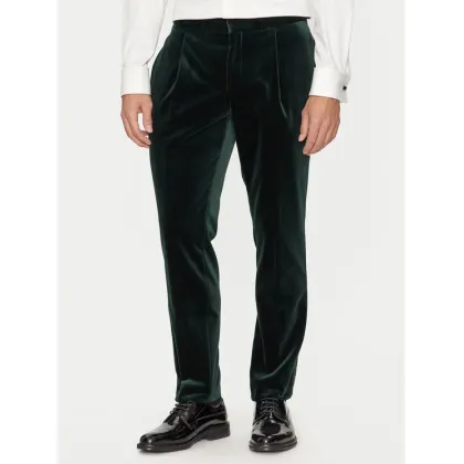 Zdjęcie Hugo Spodnie materiałowe Getlin242E1X 50524910 Zielony Slim Fit HUGO