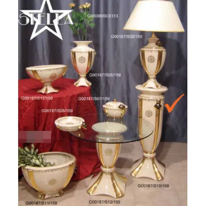 Picture A prestigious ceramic column for the living room