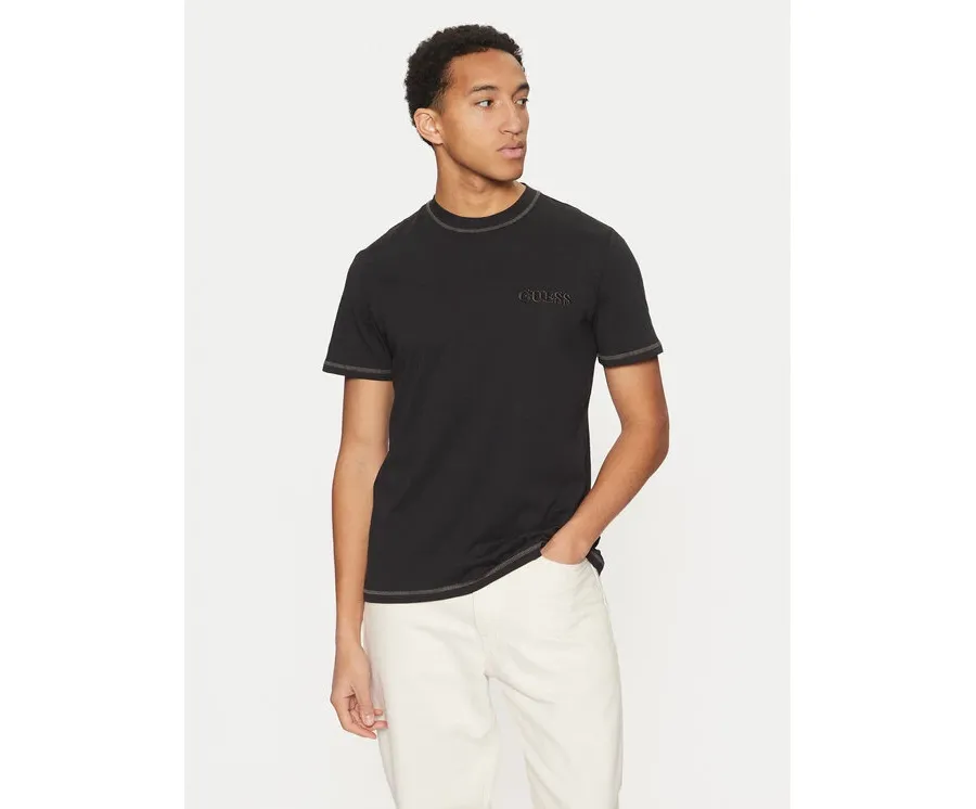 obrazek 1 Guess T-Shirt U5RI01 KCAM1 Czarny Regular Fit