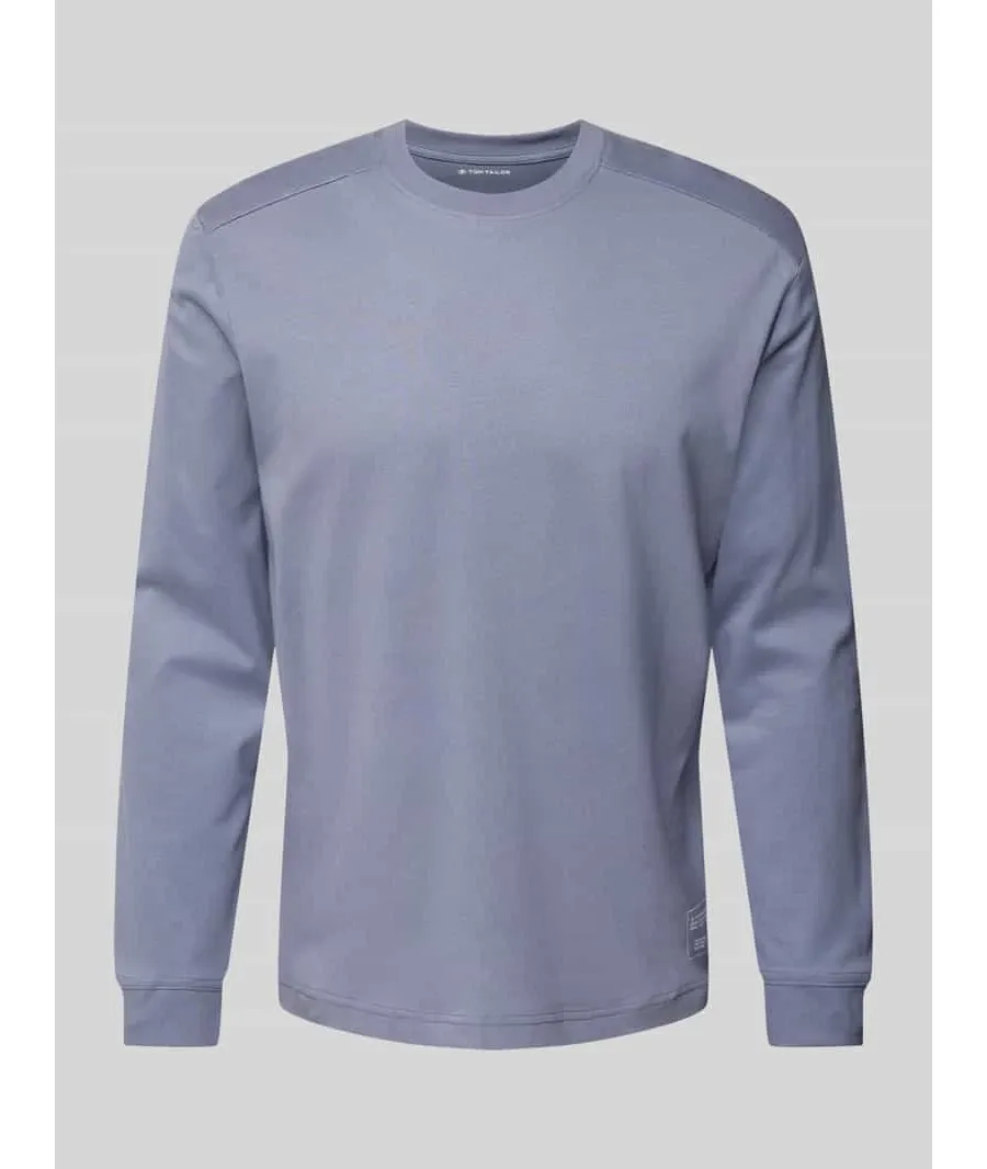 obrazek 1 Bluzka z długim rękawem o kroju regular fit z mieszanki dżerseju i bawełny