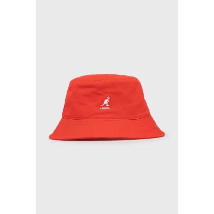 Zdjęcie Kangol kapelusz bawełniany kolor czerwony bawełniany K4224HT.CG637-CG637