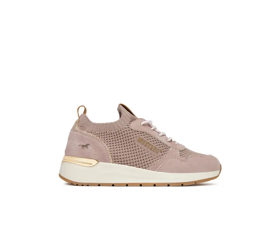 obrazek 1 Mustang Sneakersy 1487-301 Różowy