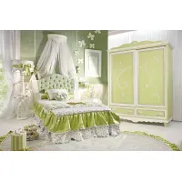 Picture A green fairy-tale room for a girl