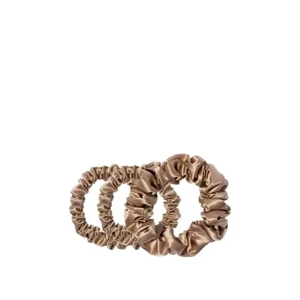 Zdjęcie Slip Pure Silk Back To Basics Assorted Scrunchies Light Brown Gumka do włosów 3 szt.