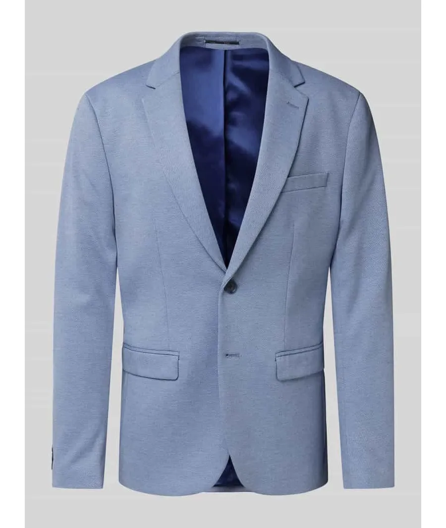 obrazek 1 Marynarka o kroju slim fit z kieszeniami z patką model ‘SLIMAITOR’