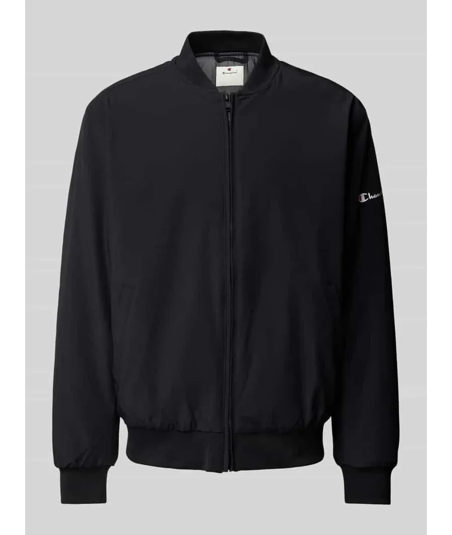obrazek 1 Champion Kurtka bomber 220344 Czarny Regular Fit