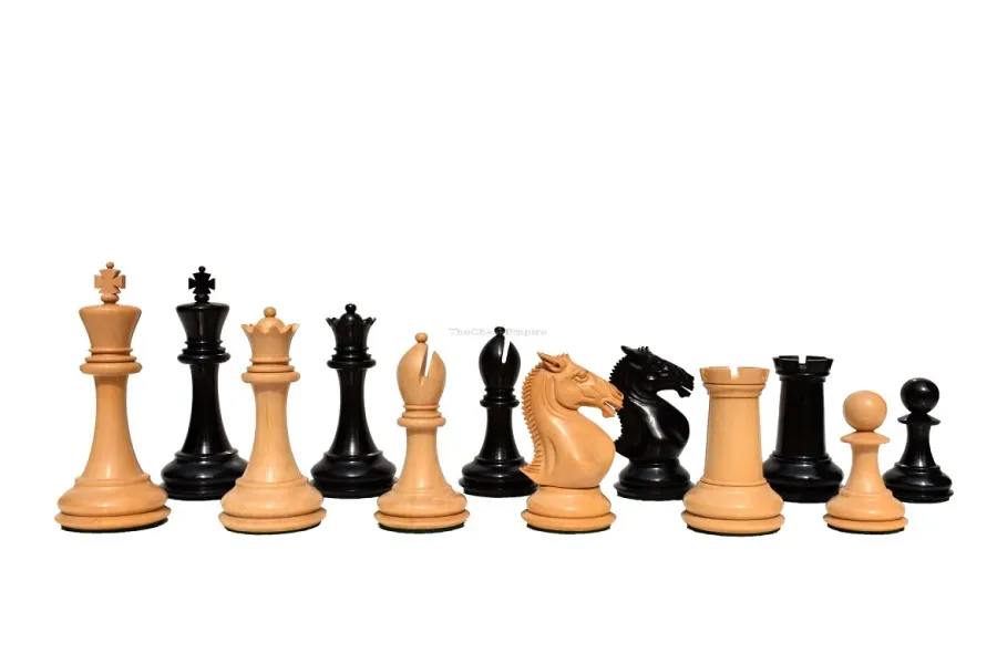obrazek 2 Wykonane z drewna figury szachowe idealne na prezent - The Chess Empire