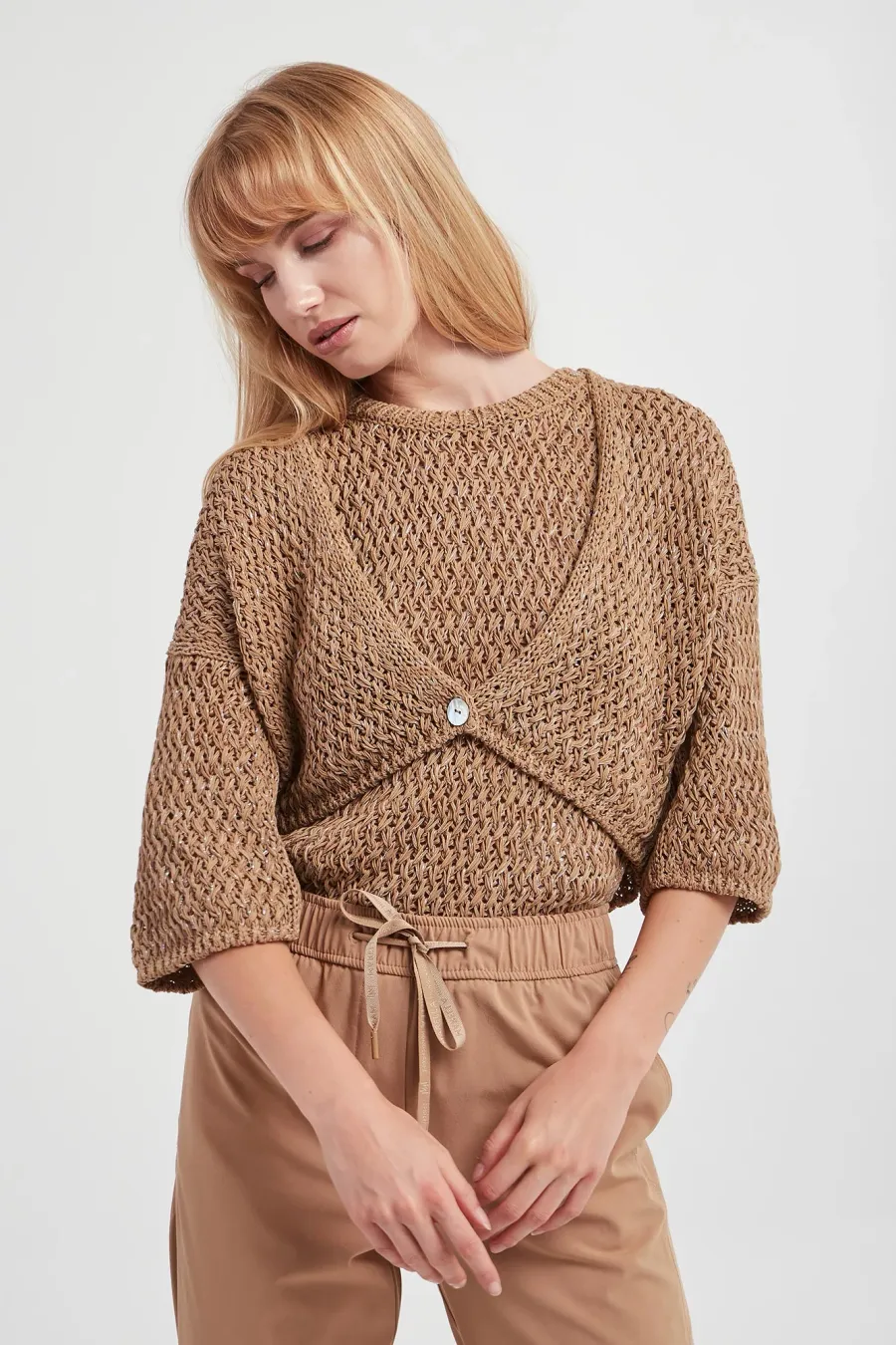 obrazek 1 Kardigan damski Eretto MARELLA MONOCHROME Marella