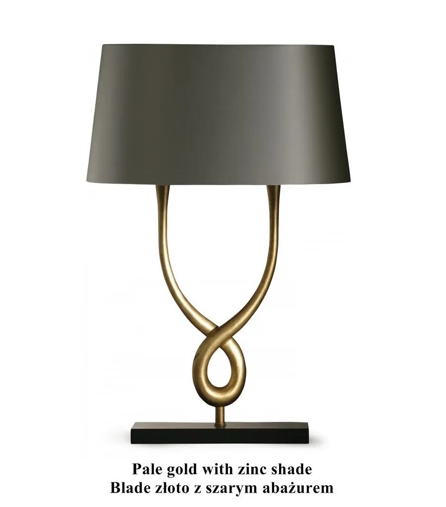 obrazek 2 Elitarna lampa ORGANIC LOOP na łupkowej podstawie