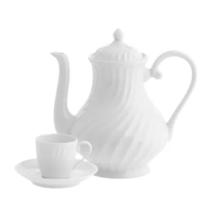 Zdjęcie Duży porcelanowy zestaw do kawy z unikatowej kolekcji Sagres - Vista Alegre