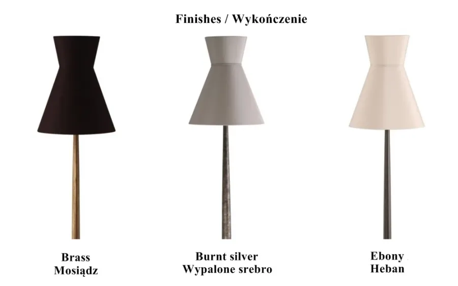 obrazek 4 Designerska lampa z drewna w trzech pięknych wykończeniach
