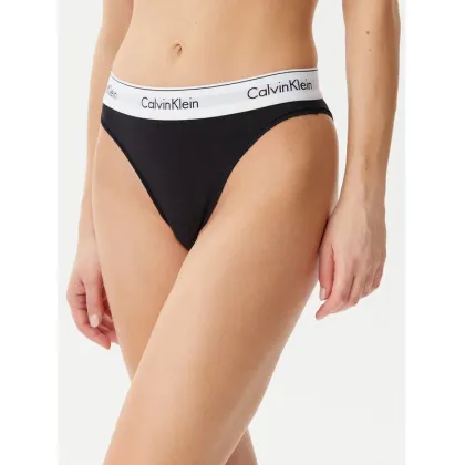 Zdjęcie Calvin Klein Underwear Figi klasyczne z wysokim stanem LV00QF8319 Czarny