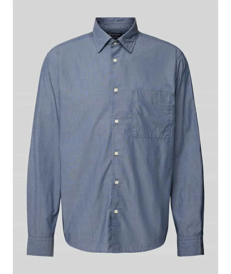 obrazek 1 Koszula casualowa o kroju regular fit z bawełny ekologicznej