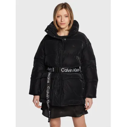 Zdjęcie Calvin Klein Jeans Kurtka zimowa J20J219845 Czarny Oversize