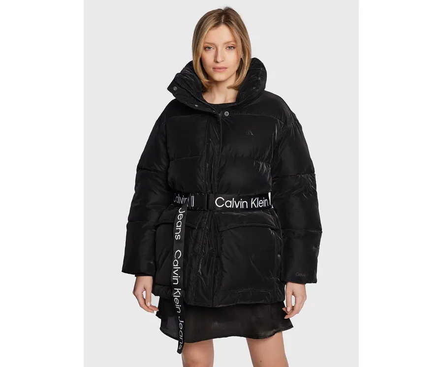 obrazek 1 Calvin Klein Jeans Kurtka zimowa J20J219845 Czarny Oversize