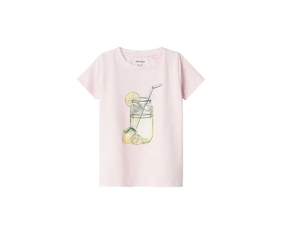 obrazek 1 NAME IT T-Shirt Foji 13241048 Różowy Standard Fit