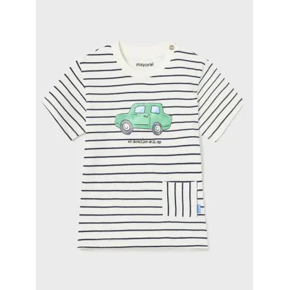 Zdjęcie Mayoral T-Shirt 1024 Beżowy Regular Fit