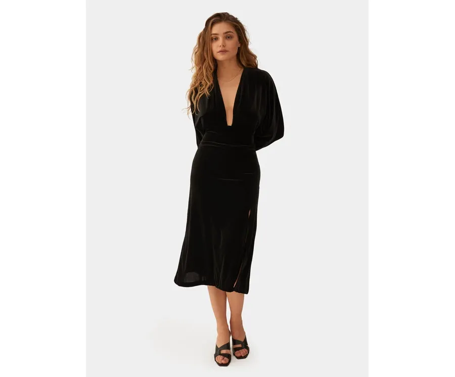 obrazek 1 Undress Code Sukienka koktajlowa Date Night 477 Czarny Slim Fit