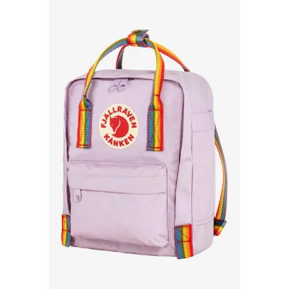 Zdjęcie Fjallraven plecak Kanken Rainbow Mini kolor fioletowy mały z aplikacją F23621.457.907-907