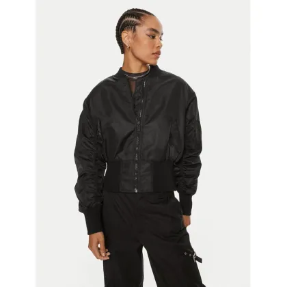 Zdjęcie Hugo Kurtka bomber Falynn-1 50517107 Czarny Relaxed Fit HUGO