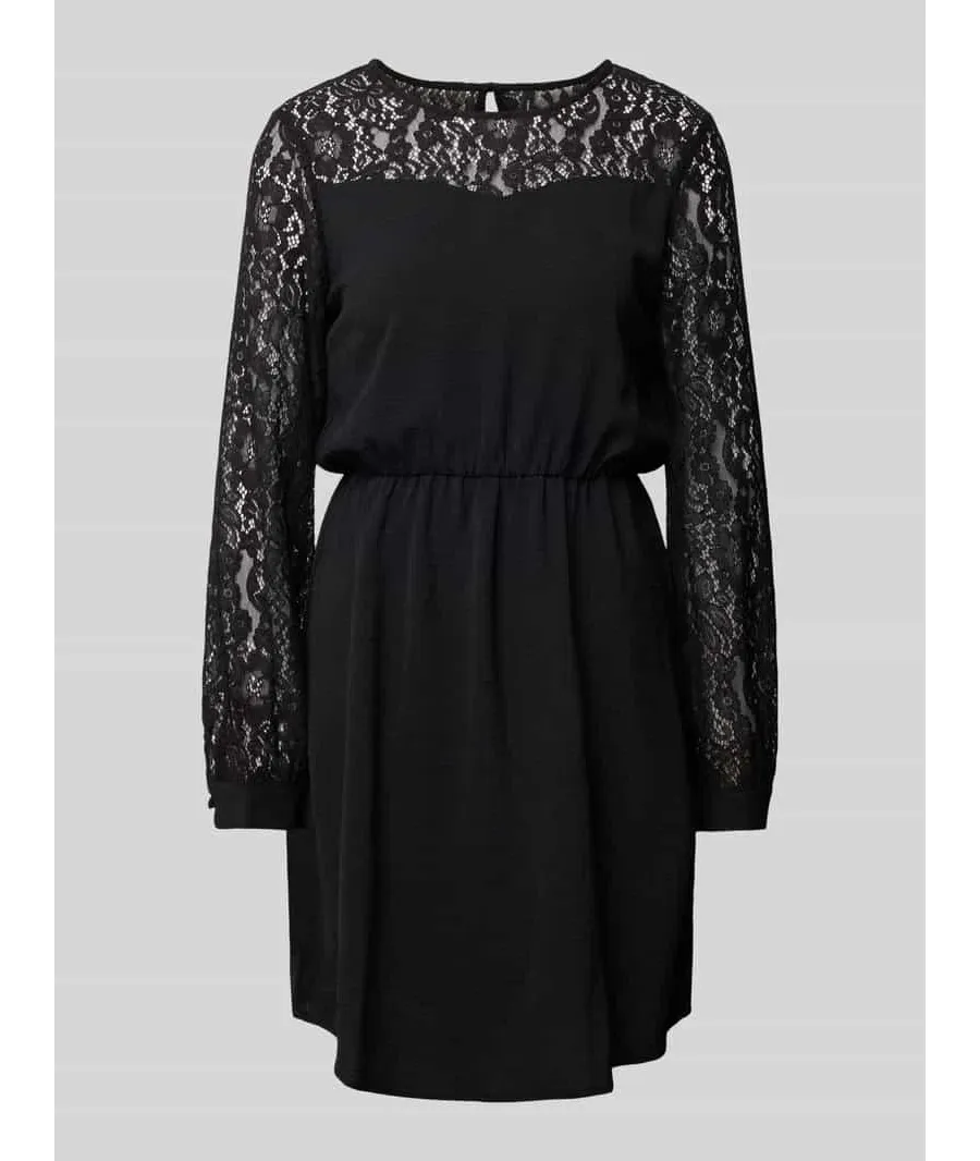 obrazek 1 Sukienka mini z detalem z koronki model ‘ALVA’