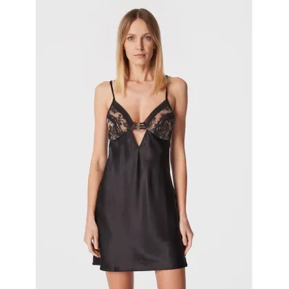 Zdjęcie Chantelle X Koszula nocna T01GD0 Czarny Regular Fit