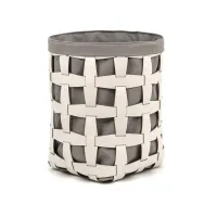 Picture Attractive basket with leather accessories