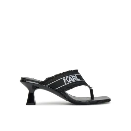 Zdjęcie KARL LAGERFELD Japonki Panache II KL30104 Czarny