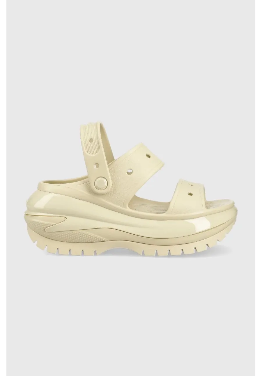 obrazek 1 Crocs Classic Mega Crush Sandal klapki kolor beżowy 207989.2Y2