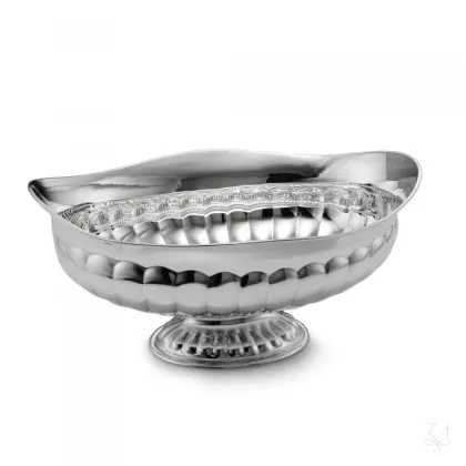 Zdjęcie Piękna zdobiona miska wykonana ze srebra - Zaramella Argenti