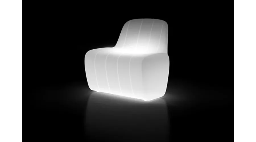 obrazek 1 Stylowe krzesło do luksusowego ogrodu lub wnętrza podświetlane lampą led - Plust