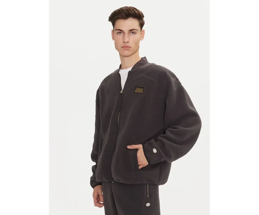 obrazek 1 Champion Kurtka bomber 220418 Szary Regular Fit