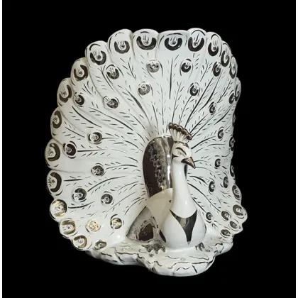 Picture Figure of a peacock with beautiful wings