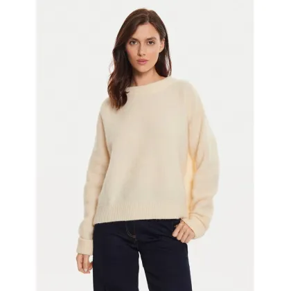 Zdjęcie American Vintage Sweter VITO18EH24 Beżowy Loose Fit