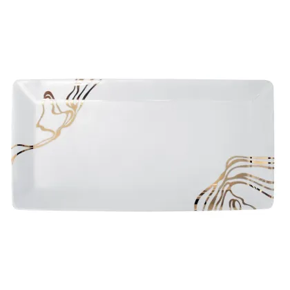 Zdjęcie Bardzo elegancka taca porcelanowa do serwowania przystawek