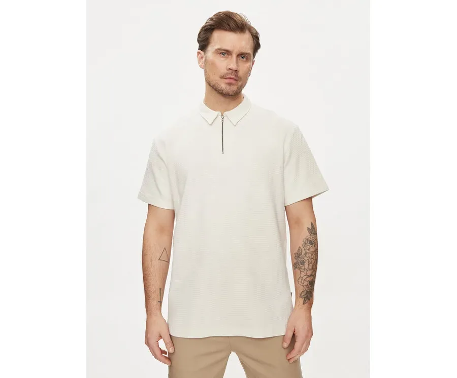 obrazek 1 Wrangler Polo Rugby 112350413 Écru Relaxed Fit