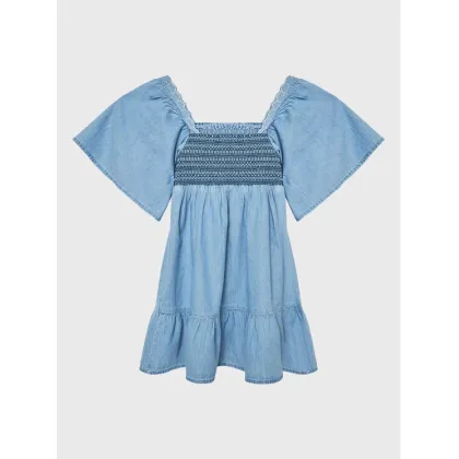 Zdjęcie Pepe Jeans Sukienka codzienna Soronaty PG951603 Błękitny Regular Fit