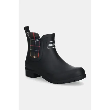 Zdjęcie Barbour kalosze Kingham damskie kolor czarny LRF0088BK11