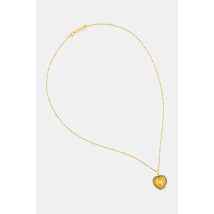 Zdjęcie AMBUSH naszyjnik srebrny Heart Class Ring Charm Necklace 12114803