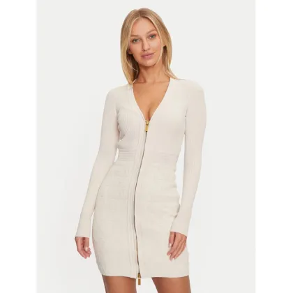 Zdjęcie Marciano Guess Sukienka dzianinowa 4BGK91 5661Z Écru Slim Fit
