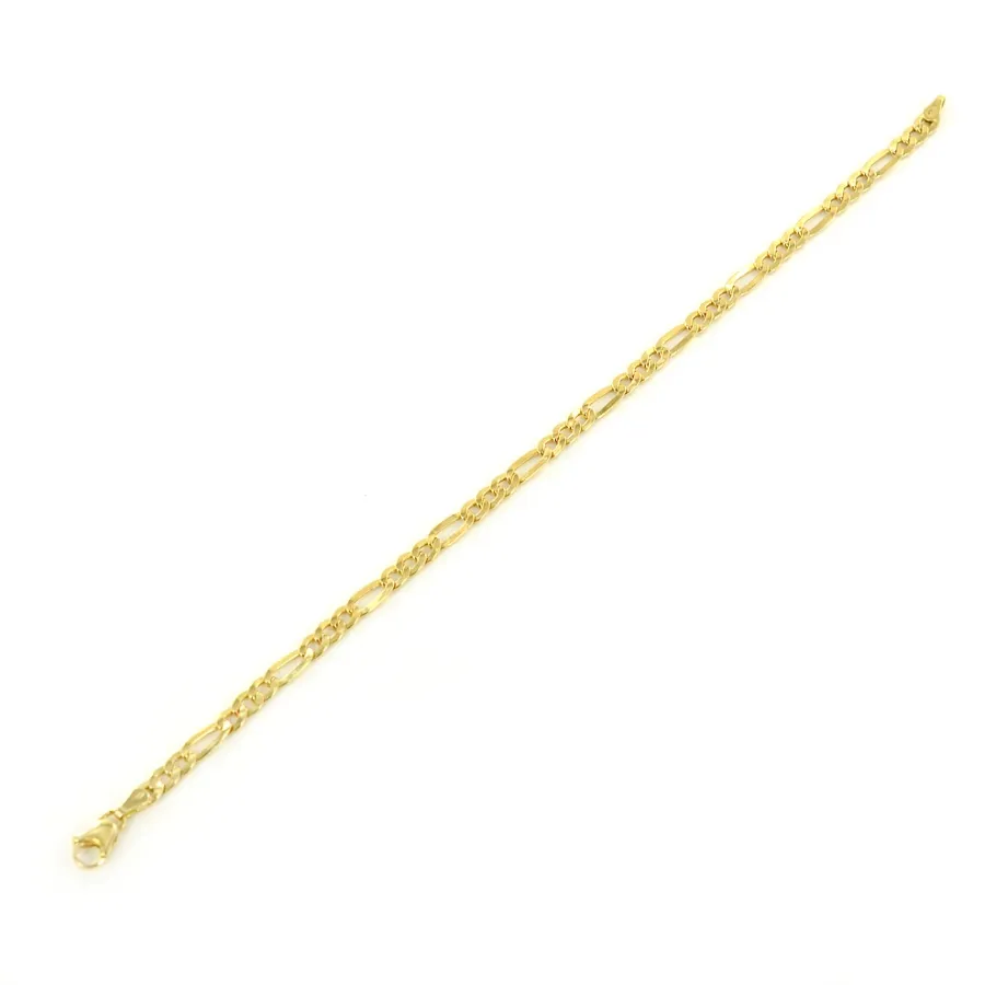obrazek 3 Ultra cienka męska bransoletka ze złota (21 cm)