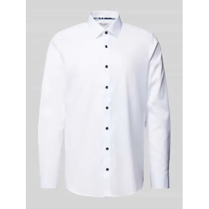 Zdjęcie Koszula biznesowa o kroju body fit z listwą guzikową